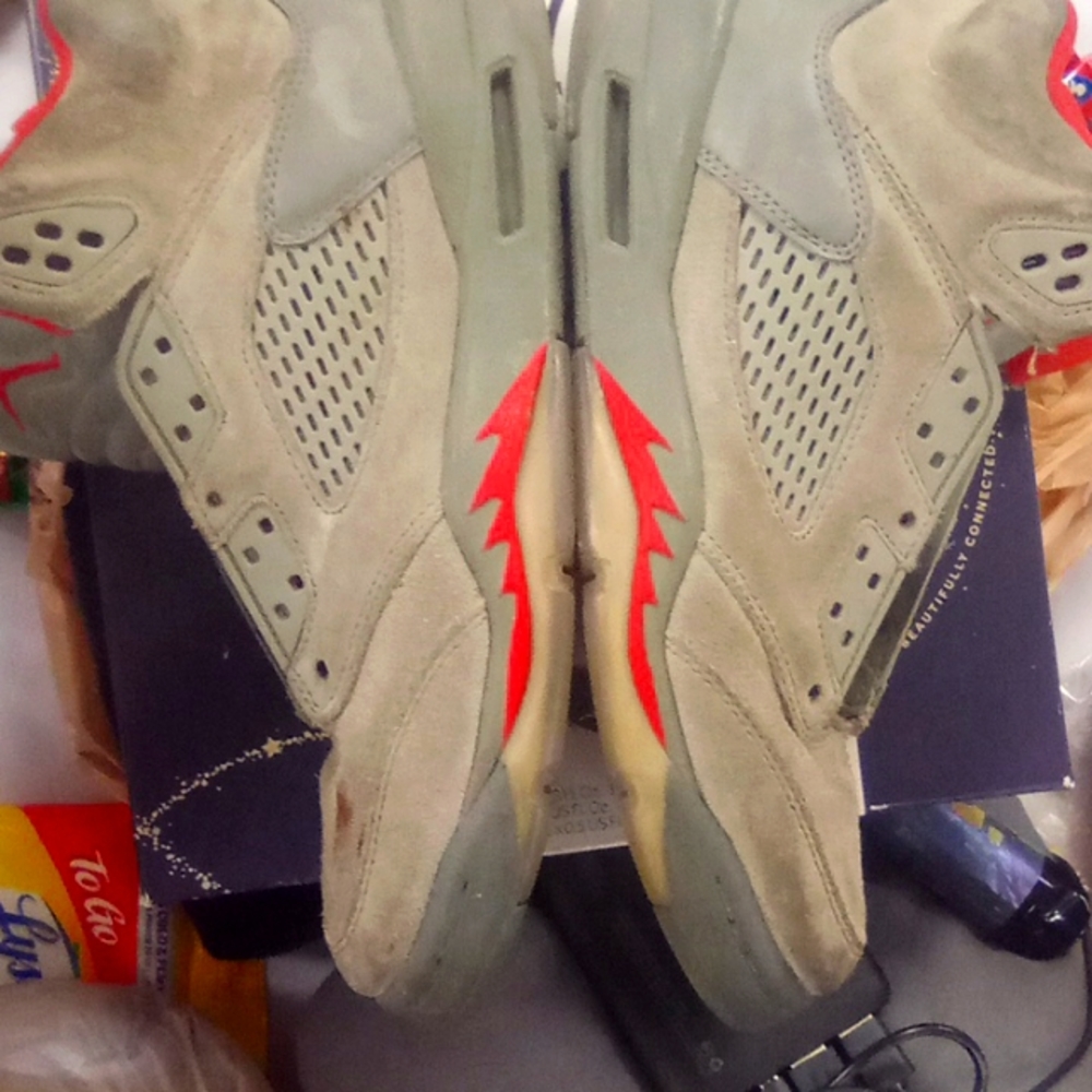 Jordan 5 Camo size 7y